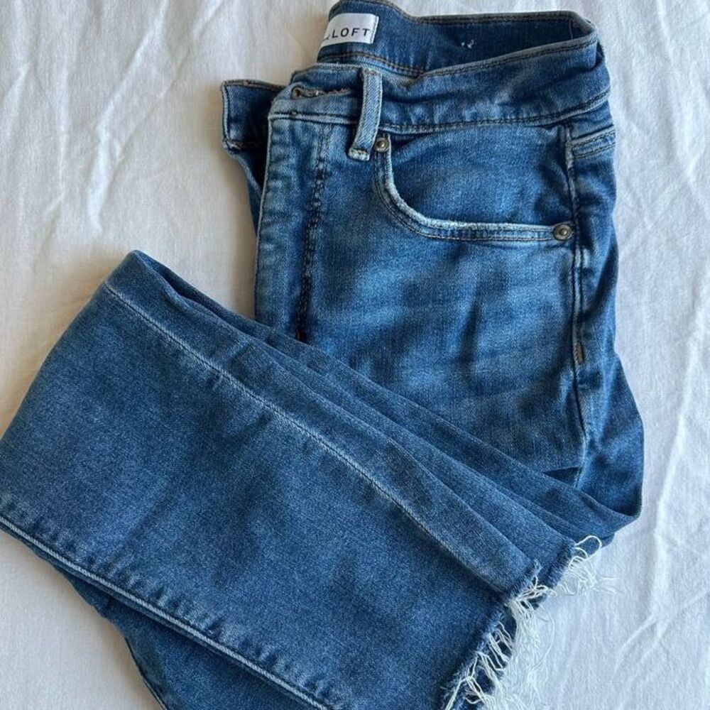 Loft Skinny Jeans Size 2/26